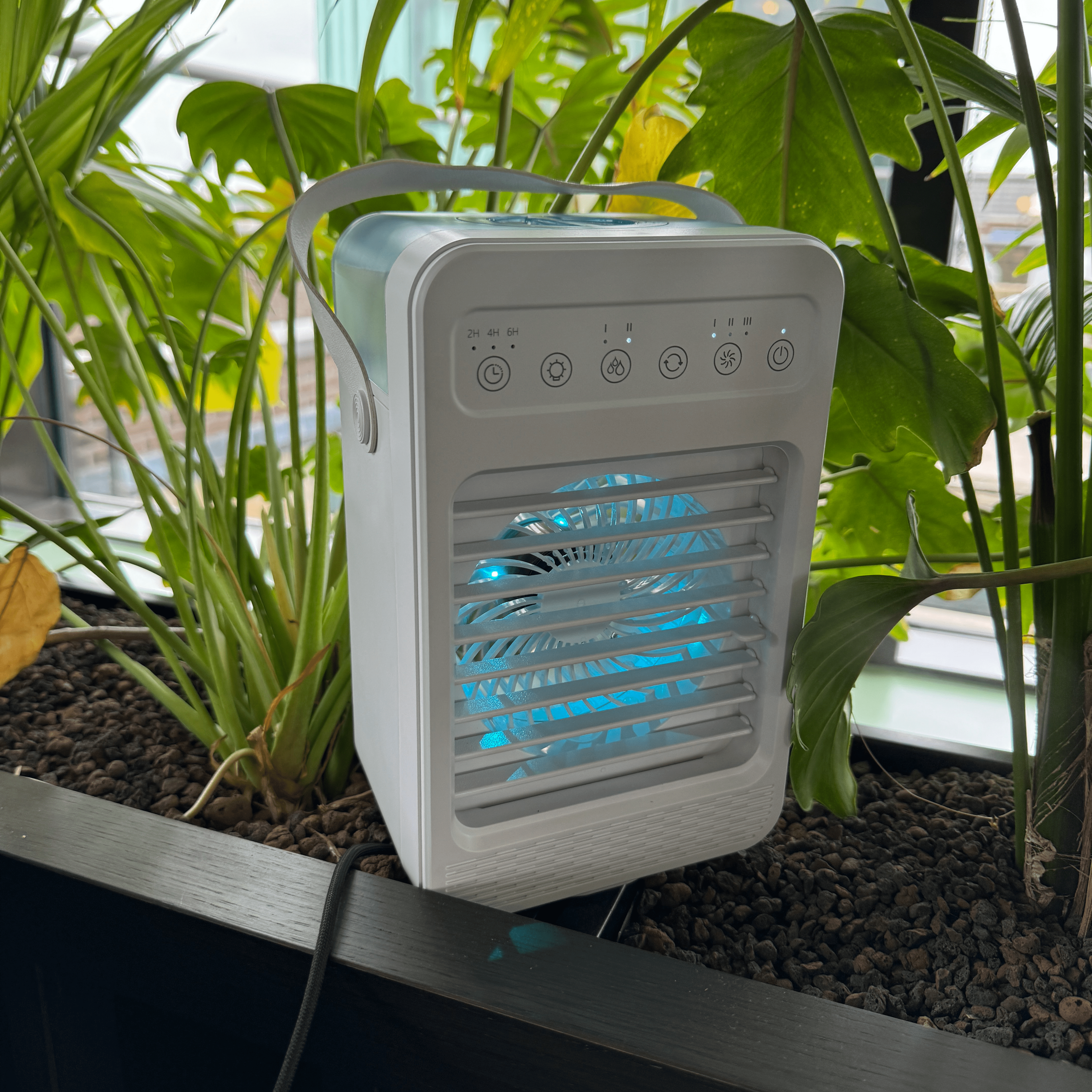 Device with plants